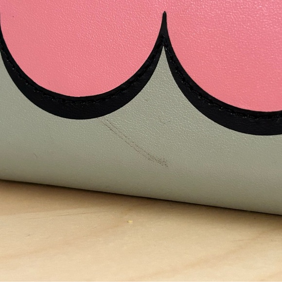 Kate Spade Instarsia Scallop Rococo Pink Wallet - Picture 5 of 11